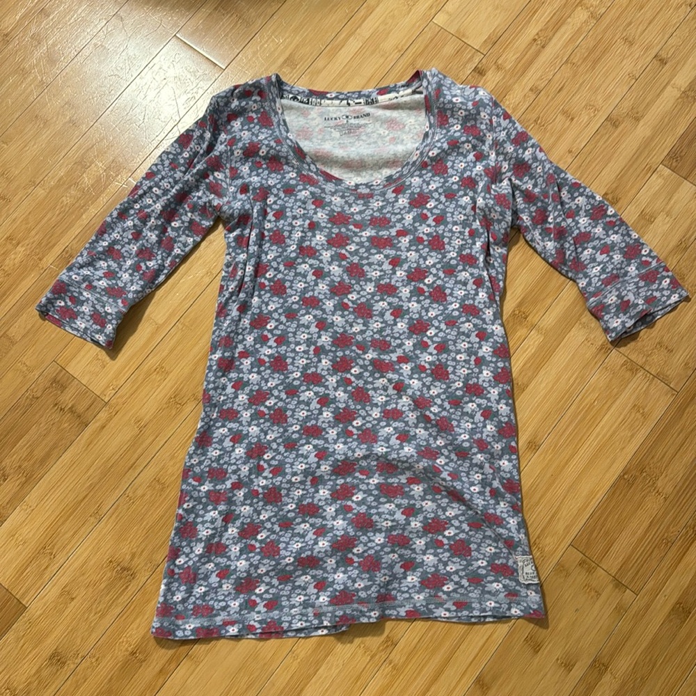 3/4 length sleeve t-shirt dress by Lucky Brand